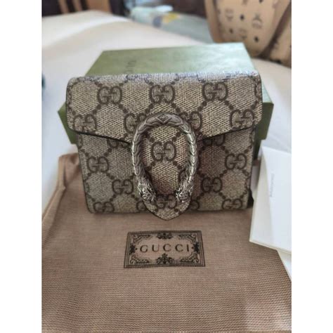 gucci dionysus card case wallet